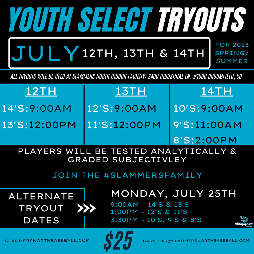 youth tryouts 2023