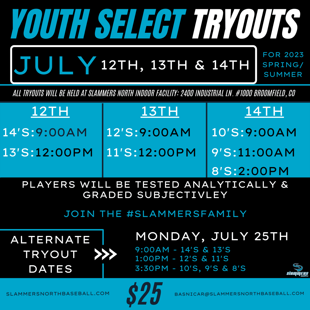 2023 Youth Tryouts