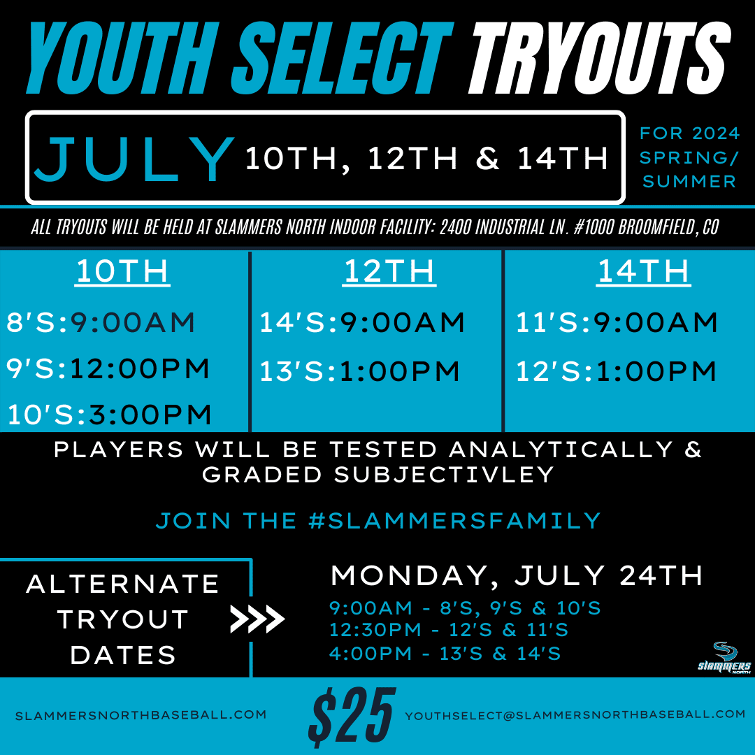 2024 youth tryouts